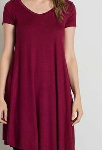 BrokenSpirit_Apparel (BSA) Burgundy Dress