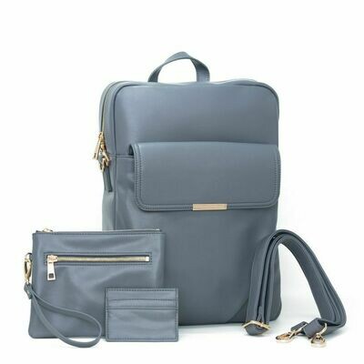 BrokenSpirit_Apparel (BSA) Grey Laptop Bag