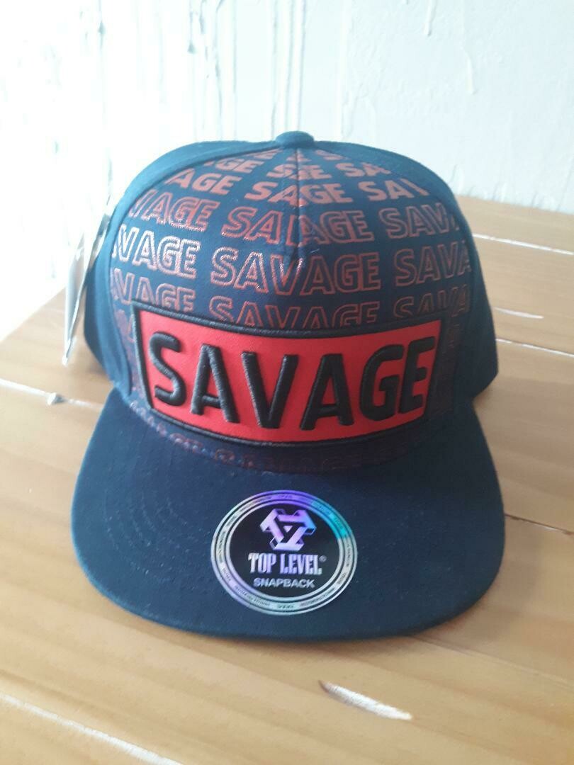 BrokenSpirit_Apparel (BSA) Blue and Red  Savage Hat
