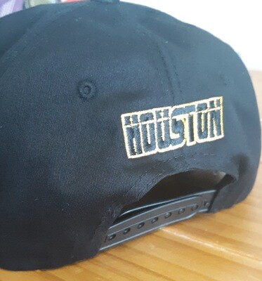 BrokenSpirit_Apparel (BSA) Black and Yellow Houston Hat