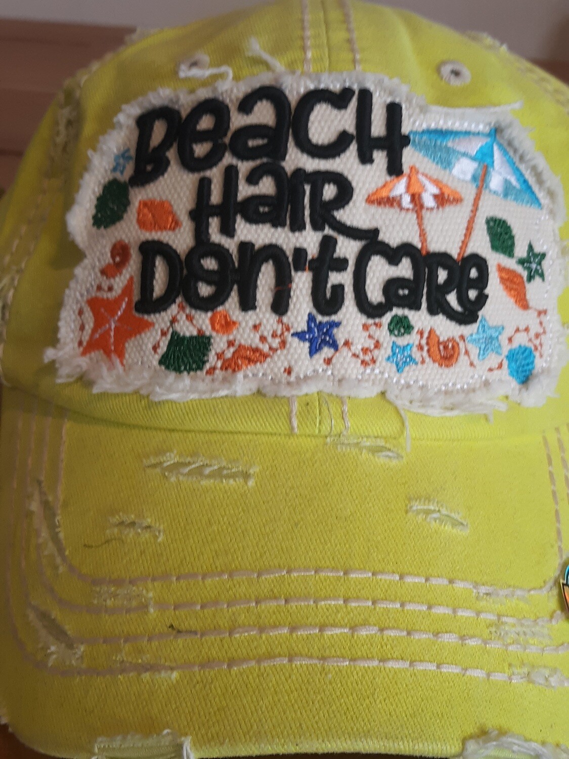 BrokenSpirit_Apparel (BSA) Beach Hair Don&#39;t Care Hat