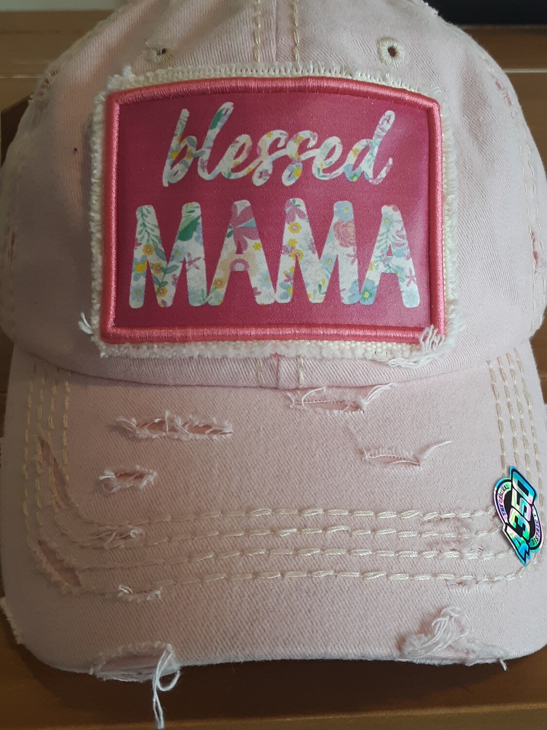 BrokenSpirit_Apparel (BSA) Blessed Mama Pink Hat