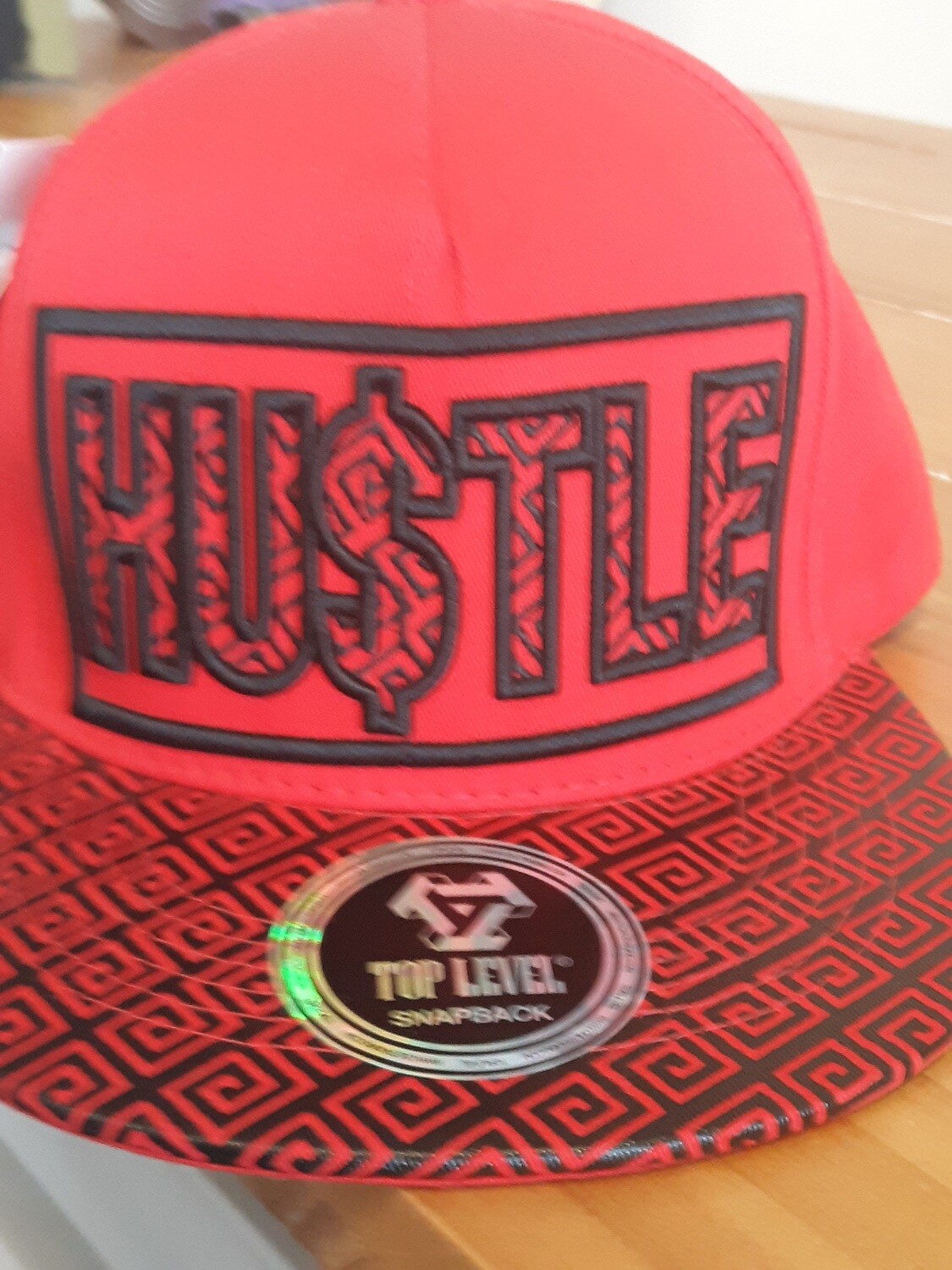 BrokenSpirit_Apparel (BSA) Red  Hustle Hat