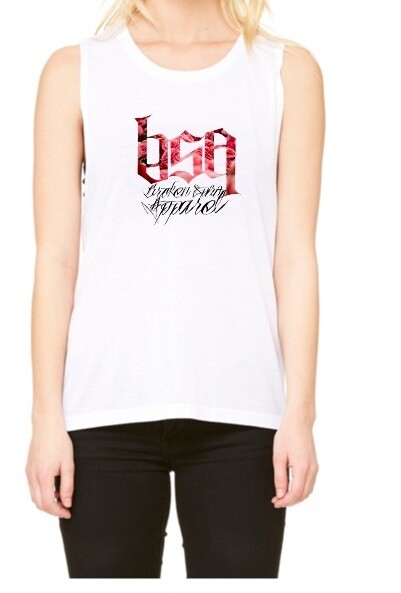 BrokenSpirit_Apparel (BSA) Red Rose BSA Tank Top