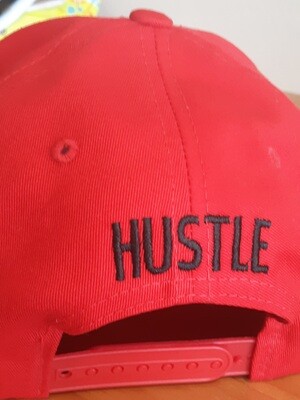 BrokenSpirit_Apparel (BSA) Red  Hustle Hat
