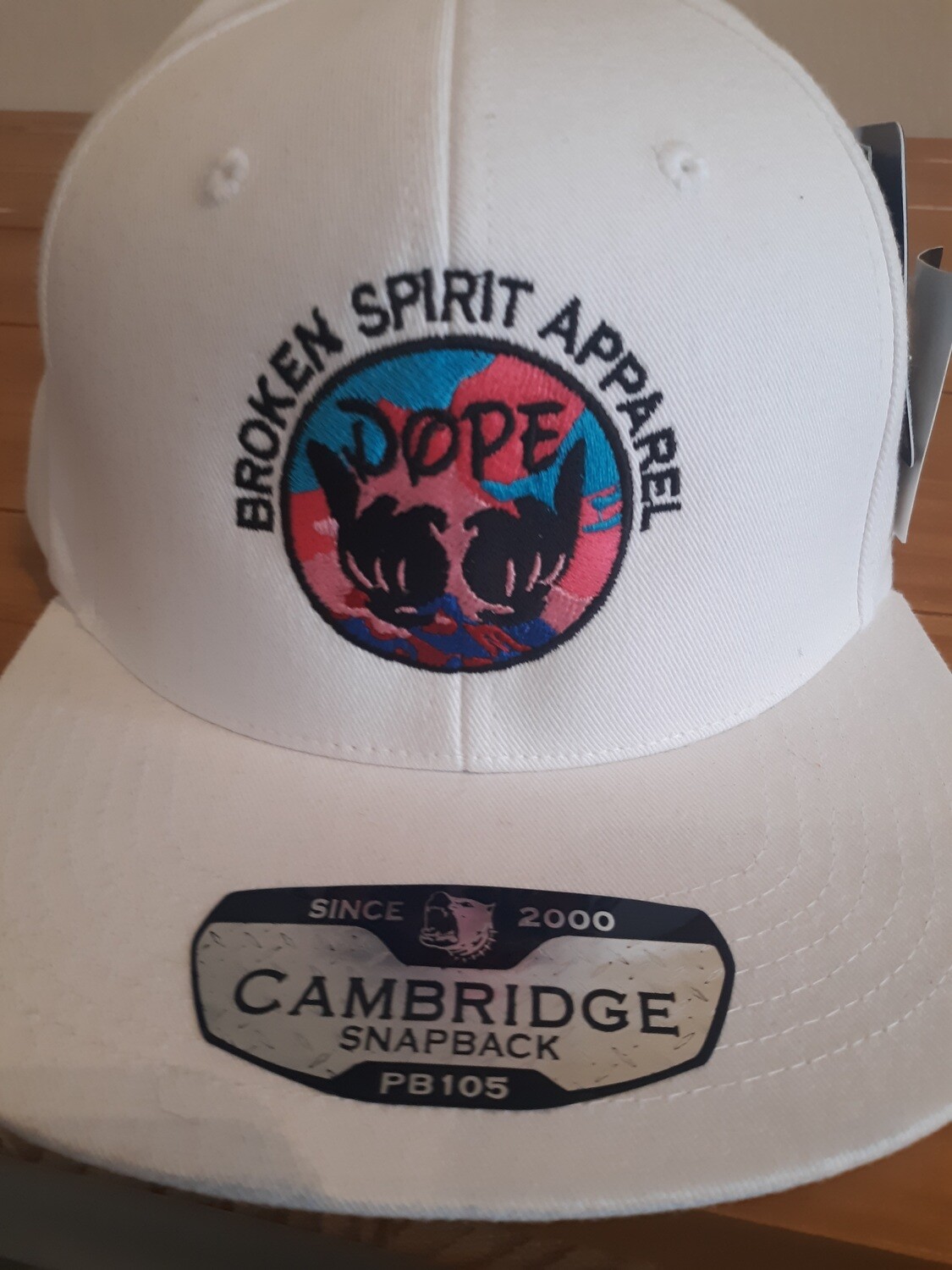 BrokenSpirit_Apparel (BSA) White Dope Hat