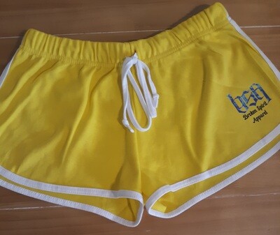 BrokenSpirit_Apparel (BSA) Yellow Short Shorts