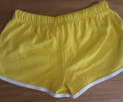 BrokenSpirit_Apparel (BSA) Yellow Short Shorts