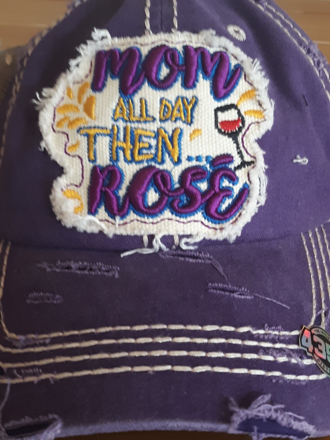 BrokenSpirit_Apparel (BSA) Mom All Day Then Rose Hat