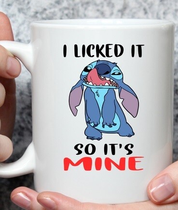 BrokenSpirit_Apparel (BSA) I licked it so it&#39;s mine mug