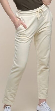 BrokenSpirit_Apparel (BSA) Minerva Lemon Cream Straight Leg Sweatpants
