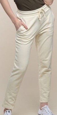 BrokenSpirit_Apparel (BSA) Minerva Lemon Cream Straight Leg Sweatpants