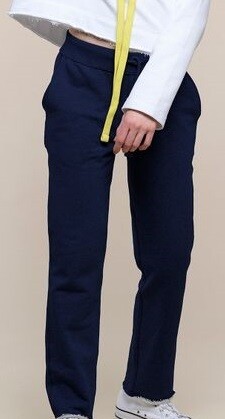 BrokenSpirit_Apparel (BSA) Droit- Bright Navy Boyfriend Sweatpants