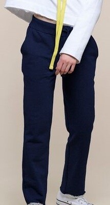 BrokenSpirit_Apparel (BSA) Droit- Bright Navy Boyfriend Sweatpants