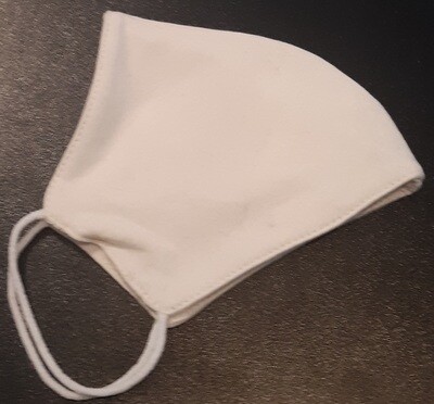 BrokenSpirit_Apparel (BSA) White with Blue Designs Facemask