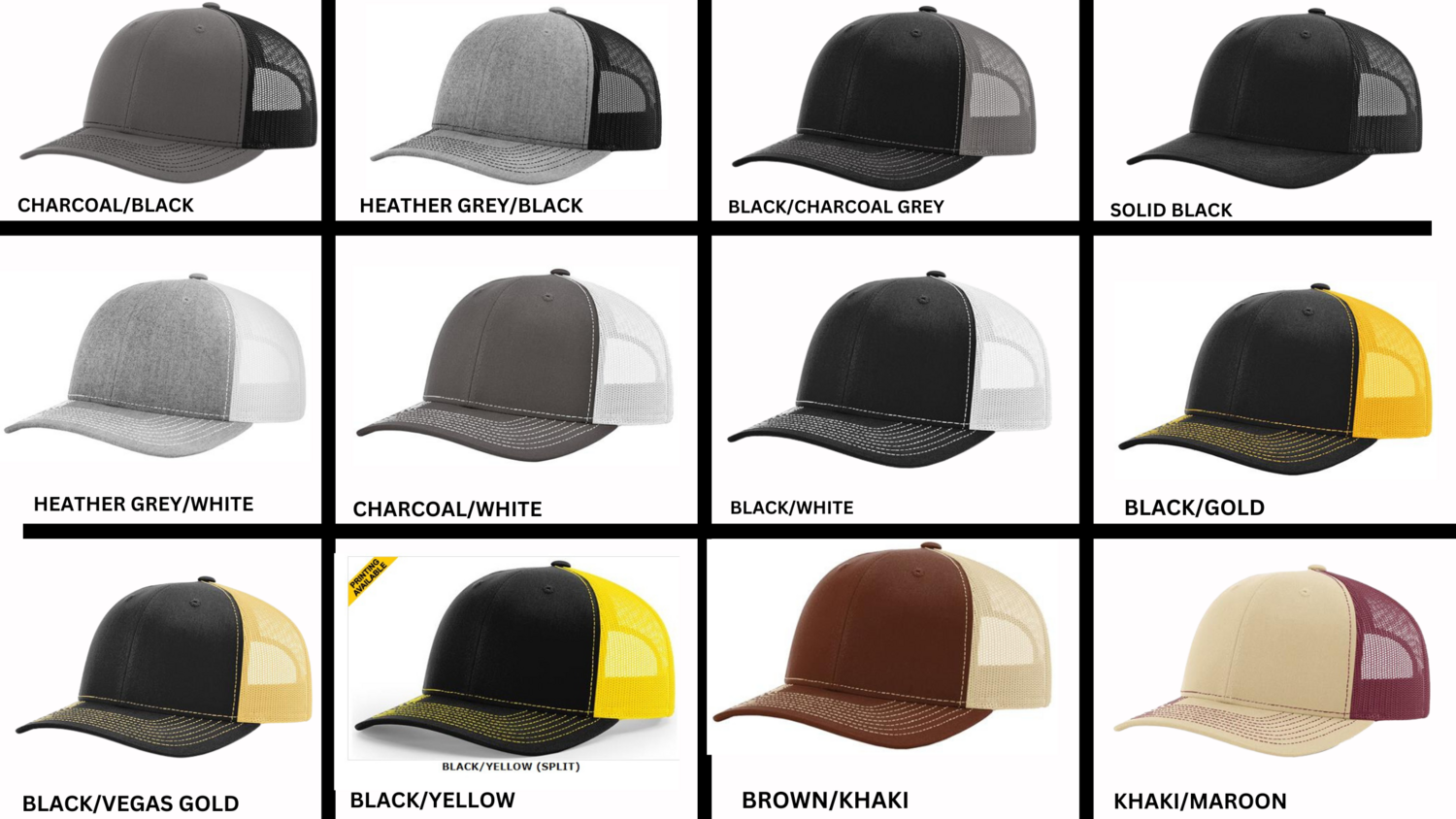 custom hats