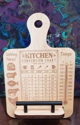 Cookbook/tablet holder for kitchen