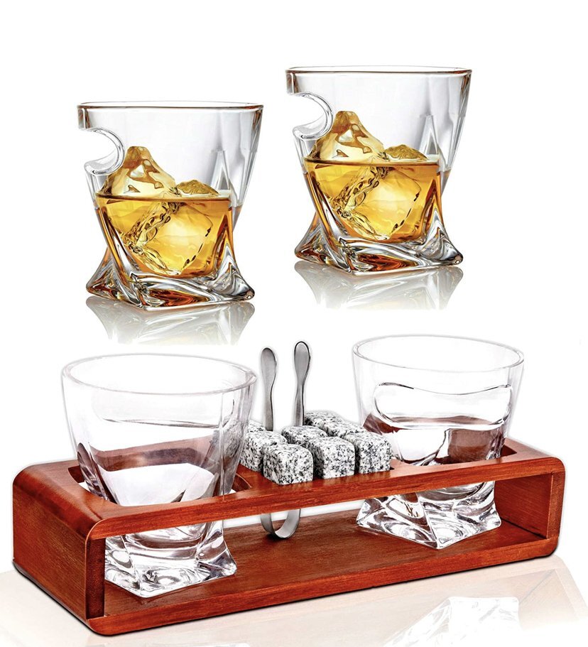 Cigar Whiskey Glass Set