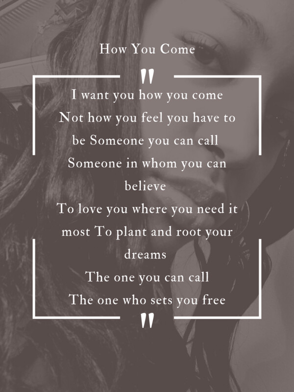 How You Come - Wall Art