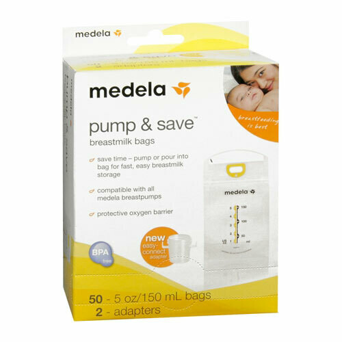 Pump & Save™ Breastmilk Bags with Easy-Connect Adapter 20-pack