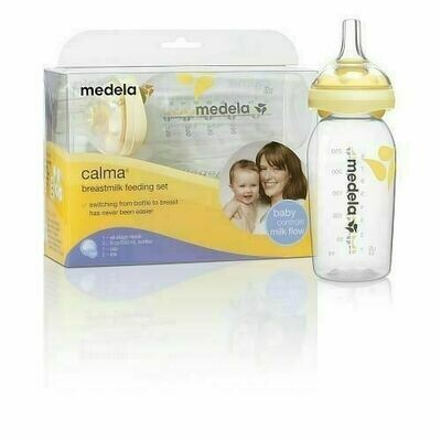 Calma® Breast Milk Feeding Set with 8 oz Bottles