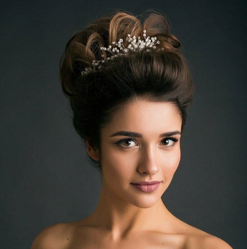 Bridal hair