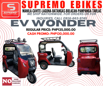 EV WONDER PLUS