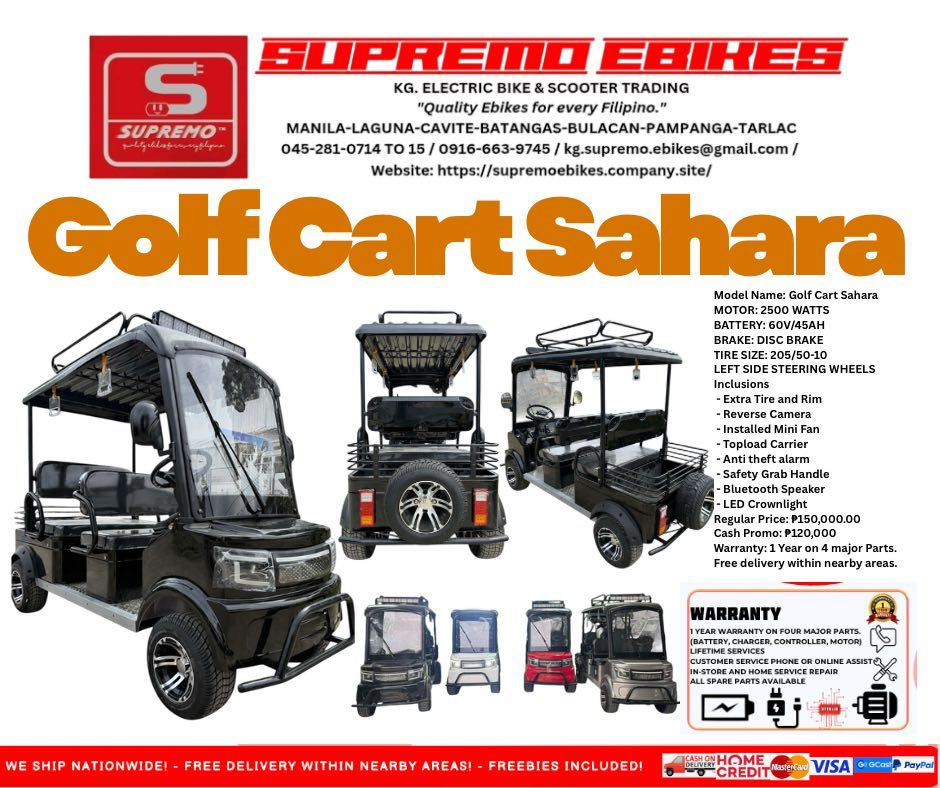 GOLF CART SAHARA