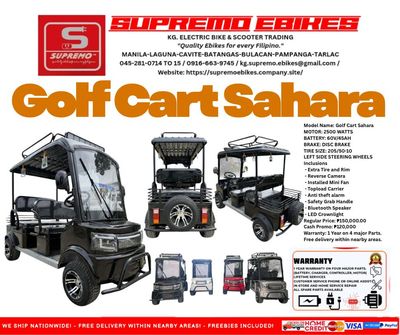 GOLF CART SAHARA