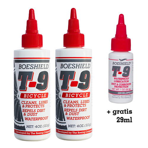 Boeshield T-9 Bicycle (2x118ml plus FREE 29ml)