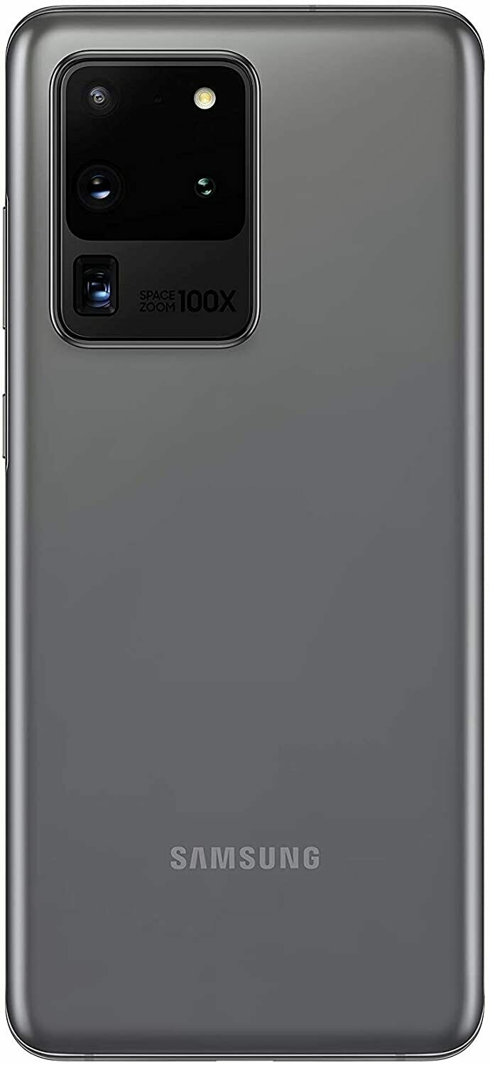 Samsung Galaxy S20 Ultra Dual SIM 128GB 12GB RAM 5G (UAE Version) - Cosmic Gray - 1 year local brand warranty
