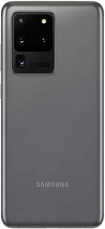 Samsung Galaxy S20 Ultra Dual SIM 128GB 12GB RAM 5G (UAE Version) - Cosmic Gray - 1 year local brand warranty