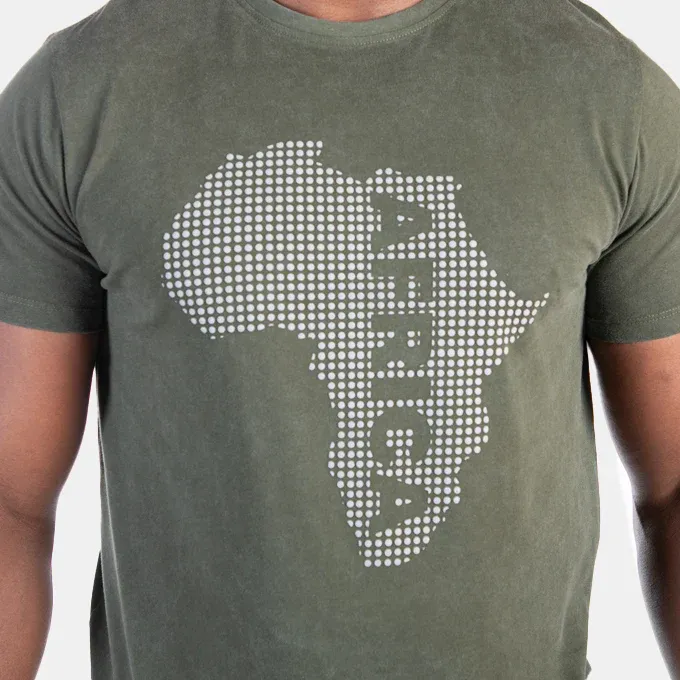 Embellished Africa Cotton T-shirt