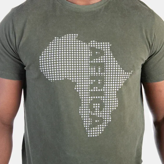 Embellished Africa Cotton T-shirt