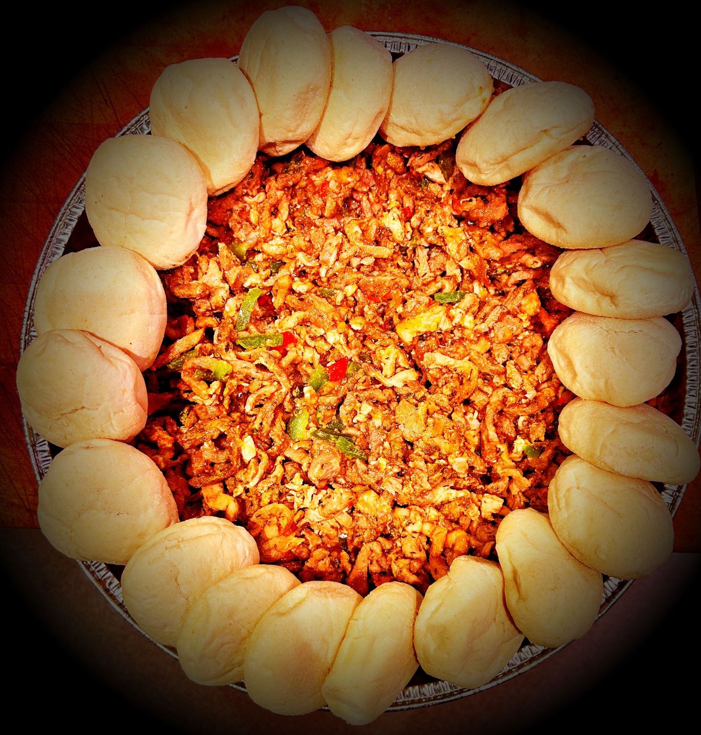 Gyrospan met pita's Gyrospan met pita's