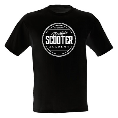 Over sized Tall Tee Freestyle Scooter Academy BLACK