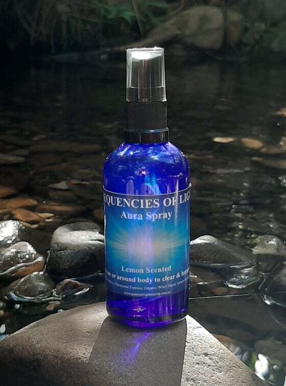 Frequenicies of Light Aura Spray Lemon Scented 100ml