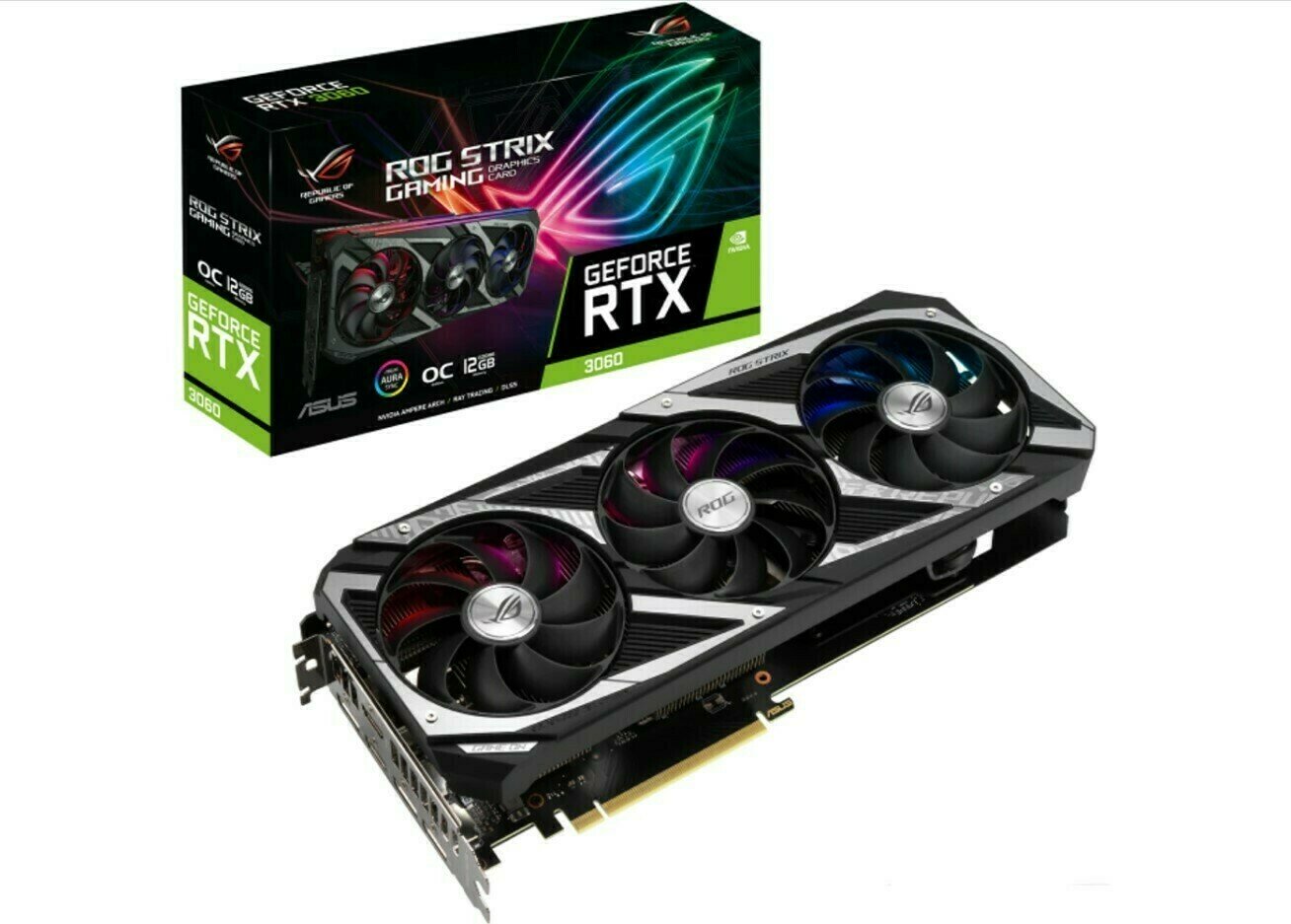 Asus ROG Strix GeForce RTX 3060 V2 OC 12G (LHR)
