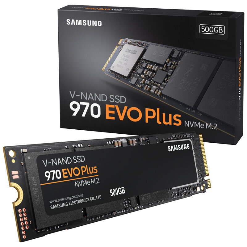 Samsung 970 EVO Plus SSD 500GB (NVME)