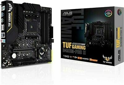 Asus TUF Gaming B450M Pro II (AM4, DDR4, mATX)