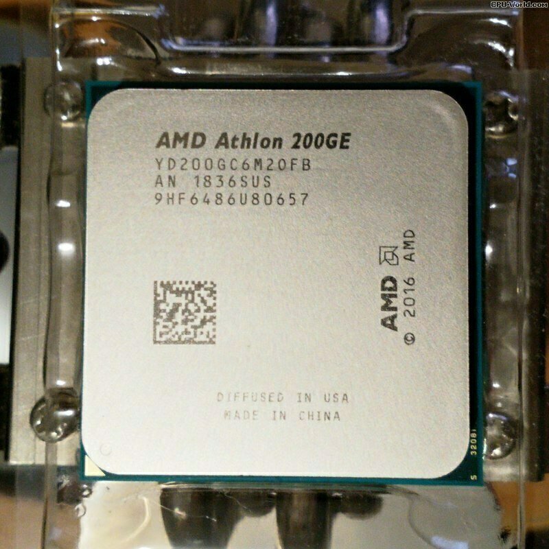 AMD Athlon 200GE (tray)