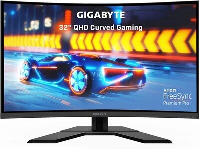 Gigabyte G32QC 32" 165Hz 1440P Curved Gaming Monitor