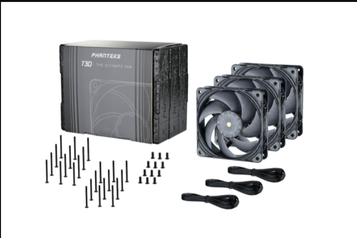 PHANTEKS T30 (PH-F120T30) 120MM Fan (Triple Pack)