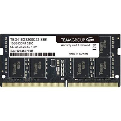 TeamGroup ELITE 16GB 3200MHz SO-DIMM DDR4 Laptop Memory