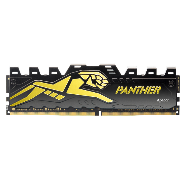Apacer Panther 16GB 3200 MHz DDR4 (CL16) (Black/Yellow)