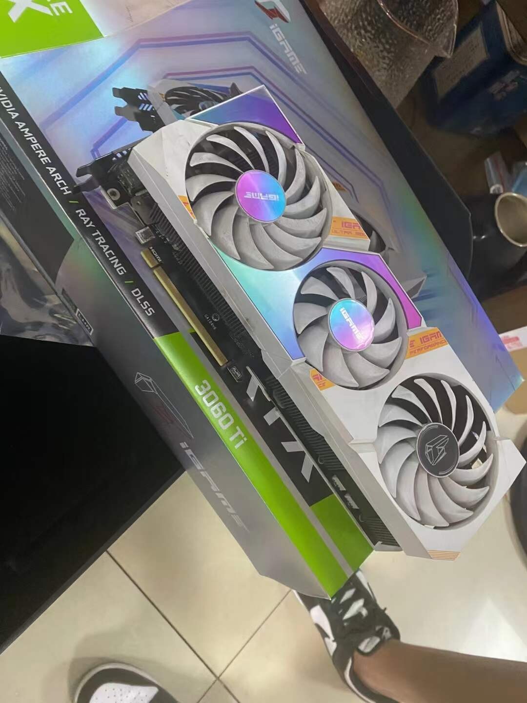 Colorful iGame GeForce RTX 3060 Ti Ultra W OC-V (2nd hand, no box)