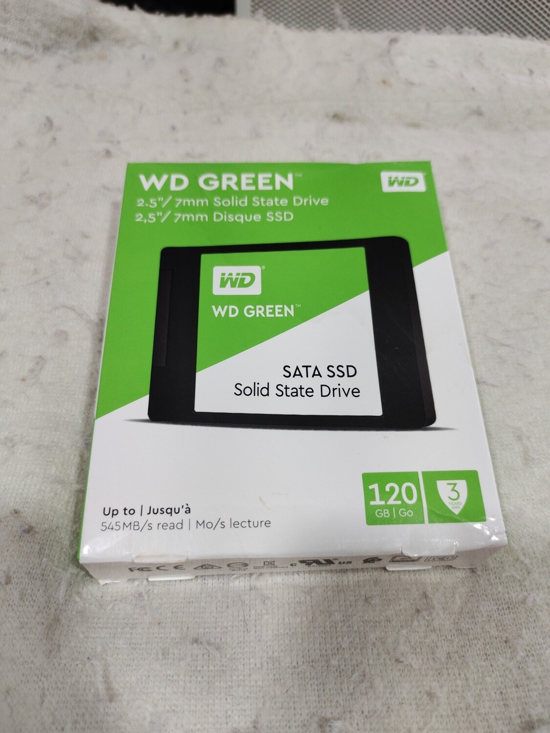WD Green 120GB (2.5 SATA)