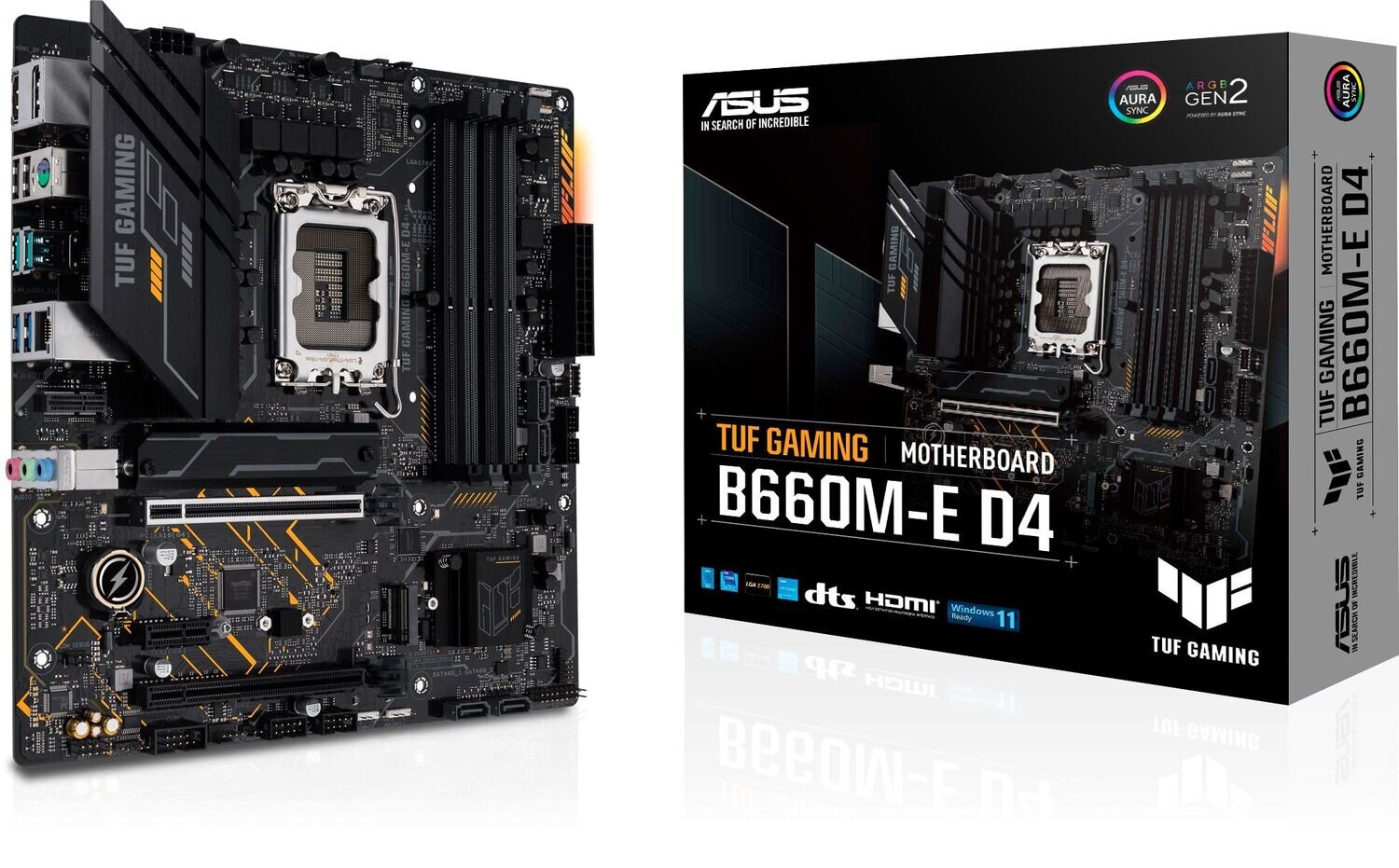 Asus TUF GAMING B660M-E D4 (LGA 1700, DDR4)