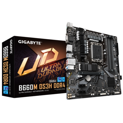 Gigabyte B660M DS3H (LGA 1700, DDR4)