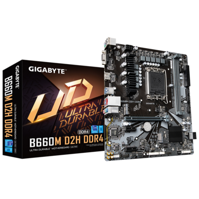 Gigabyte B660M D2H (LGA 1700, DDR4)